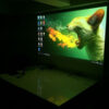 KarlBilder smart projektori varv pro valge projektoriga seinale naidispilt