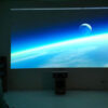 KarlBilder smart projektori varv valgusthulgav helehall projektoriga seinale ekraani kvaliteedi pilt